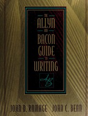 Front cover of The Allyn & Bacon guide to writing by John D. Ramage