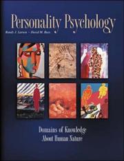 Cover of Personality W/ Power Web by Randall J. Larsen