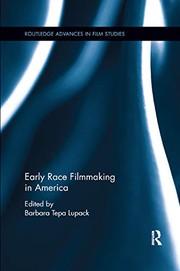 Front cover of Early Race Filmmaking in America by Barbara Lupack