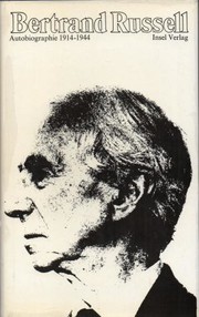Front cover of The autobiography of Bertrand Russell, 1914-1944 by Bertrand Russell