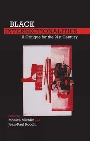 Cover of Black Intersectionalities by Monica Michlin