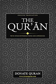 Front cover of The Qura’an with Surah Introductions and Appendices by Unknown