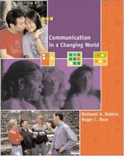 Cover of Communication in a Changing World by Bethami A, Dobkin