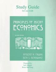Front cover of Study Guide t/a Principles of Microeconomics by John Mogab