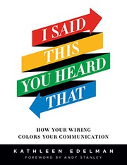 Cover of I Said This, You Heard That - Workbook by Kathleen Edelman