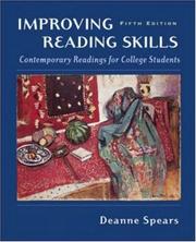 Cover of Improving Reading Skills by Deanne Spears