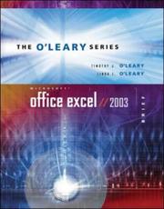 Front cover of O'Leary Series by Timothy J. O'Leary