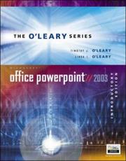 Front cover of O'Leary Series by Timothy J. O'Leary