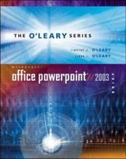 Front cover of O'Leary Series by Timothy J. O'Leary