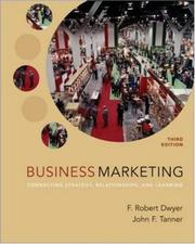 Front cover of Business Marketing by F. Robert Dwyer