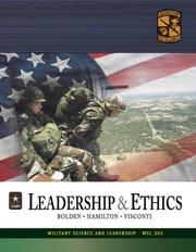 Front cover of MSL 302 Leadership and Ethics Textbook by ROTC Cadet Command