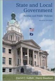 Front cover of State and Local Government by David C. Saffell
