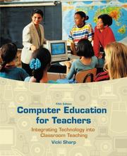 Cover of Computer education for teachers by Vicki F. Sharp