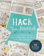 Cover of Hack Your Journal by Lark Crafts