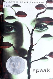 Front cover of Speak by Laurie Halse Anderson