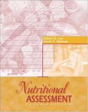 Cover of Nutritional assessment by Lee, Robert D.