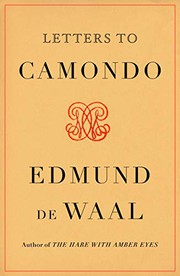 Cover of Letters to Camondo by Edmund De Waal