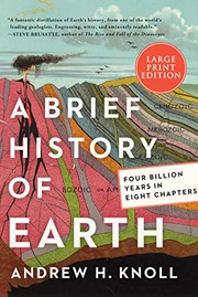 Front cover of A Brief History of Earth by Andrew H. Knoll