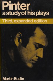 Cover of Pinter by Martin Esslin