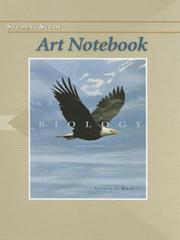 Cover of Art Notebook to accompany Biology by Sylvia S. Mader