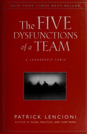 Front cover of Las cinco disfunciones de un equipo by Patrick Lencioni