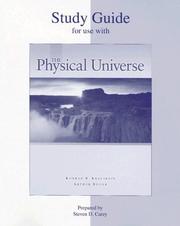 Front cover of Student Study Guide to accompany The Physical Universe by Konrad Bates Krauskopf