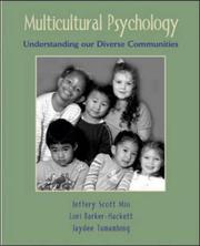 Cover of Multicultural Psychology by Jeffery Scott Mio