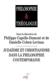 Front cover of Judaïsme et christianisme dans la philosophie contemporaine by Danielle Cohen-Lévinas