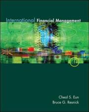 Cover of International financial management by Cheol S. Eun