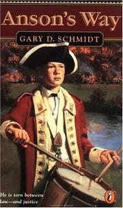 Cover of Anson's way by Gary D. Schmidt