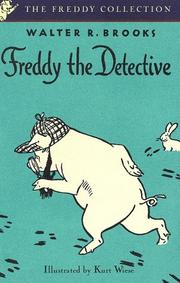 Cover of Freddy the detective by Walter R. Brooks