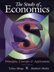 Front cover of Cps1 Study Economics (Gen Use) by Turley Mings