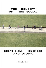 Front cover of The Concept of the Social by Malcolm Bull