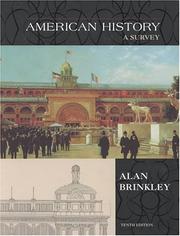 Front cover of Study guide to accompany Brinkley by Harvey H. Jackson