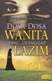Front cover of Dosa-Dosa Wanita Yang Dianggap Lazim by  Syeikh Nada Abu Ahmad