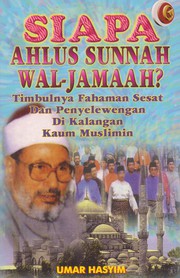 Front cover of Siapa Ahlus Sunnah Wal Jamaah? by Umar Hasyim