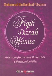 Front cover of Fiqih Darah Wanita by Muhammad bin Sholih Al-’Utsaimin