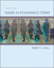 Cover of Issues in economics today by Robert C. Guell
