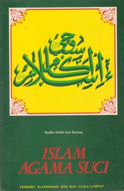 Front cover of Islam Agama Suci by Syaikh Abdul Aziz Syawasy