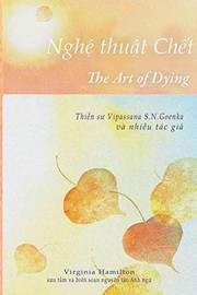 Cover of The Art of Dying by S. N. Goenka