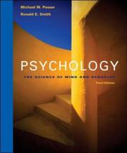 Front cover of Psychology by Michael W. Passer