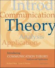 Front cover of Introducing Communication Theory by Richard L. West