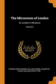 Front cover of The Microcosm of London by Thomas Rowlandson