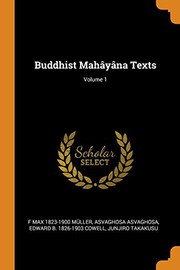 Front cover of Buddhist Mahayana Texts by Edward B. Cowell