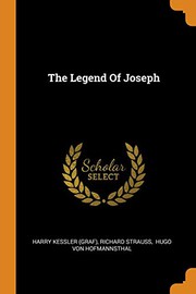 Cover of The Legend Of Joseph by Harry Graf Kessler