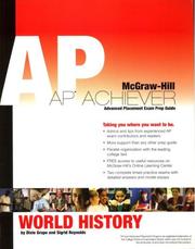 Front cover of AP Achiever (Advanced Placement* Exam Preparation Guide) for AP World History (College Test Prep) by Dixie Johnson Grupe
