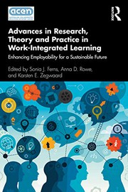 Front cover of Advances in Research, Theory and Practice in Work-Integrated Learning by Sonia J. Ferns
