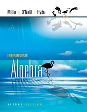 Cover of MP Intermediate Algebra (Hardcover) by Julie Miller