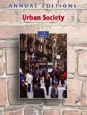 Cover of Annual Editions: Urban Society, 13/e (Annual Editions : Urban Society) by Fred Siegel