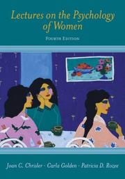 Cover of Lectures on the psychology of women by Joan C Chrisler